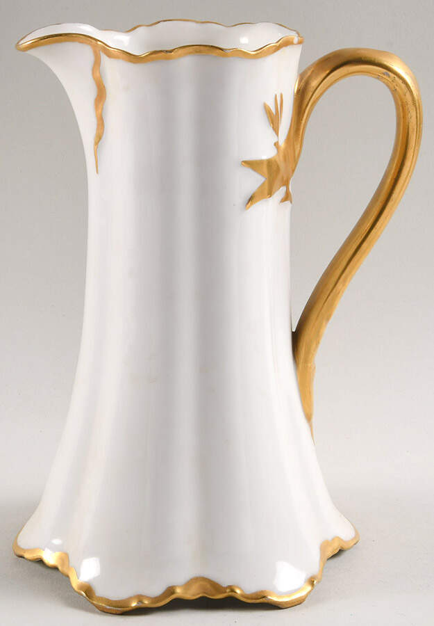 Ranson (Gold Trim) 42 Oz Pitcher by Haviland-1