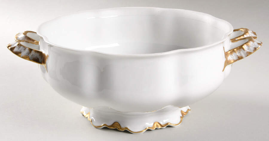 Ranson (Gold Trim) Tureen No Lid by Haviland-1