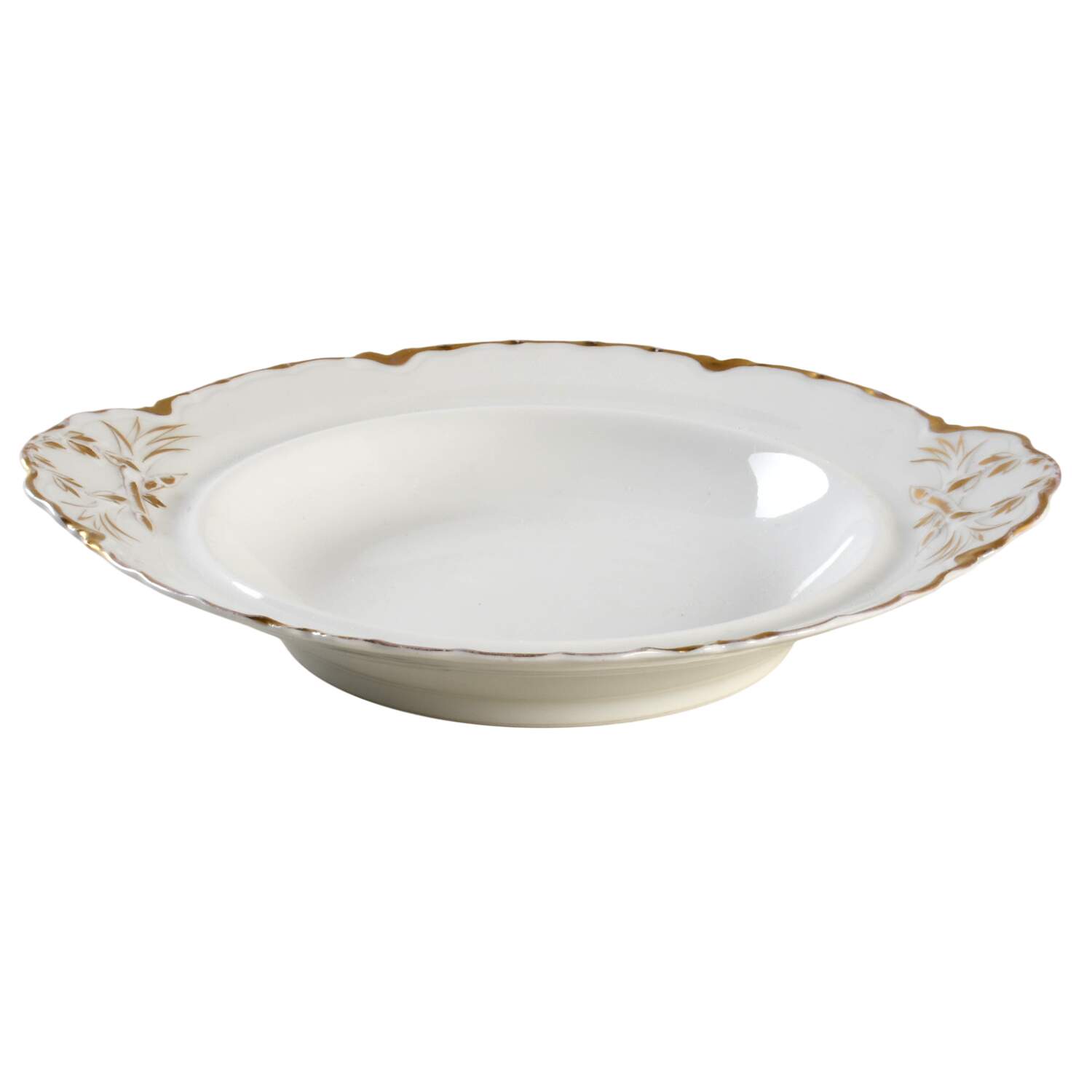 Ranson (Gold Trim) Round Butter No Lid by Haviland-1