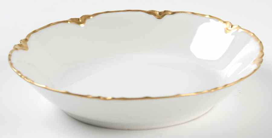 Ranson (Gold Trim) Coupe Soup Bowl by Haviland-1