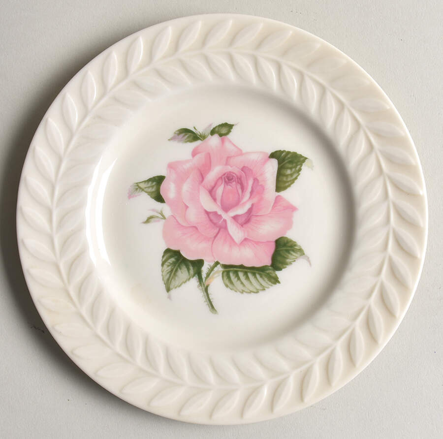 Regents Park Rose Bread & Butter Plate by Haviland-1