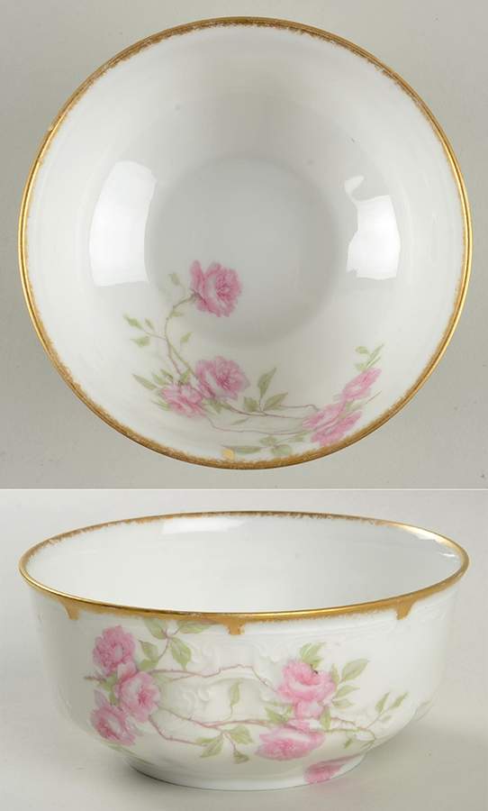 Schleiger 1151 Cranberry Bowl by Haviland-1