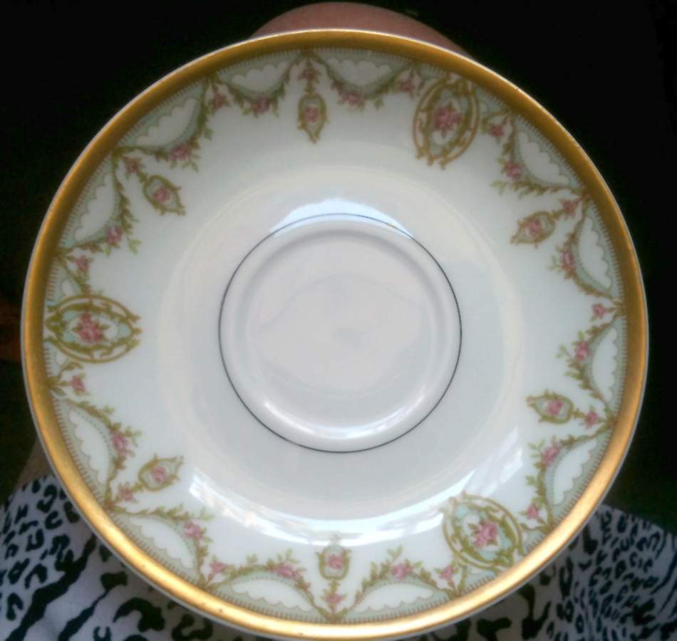 Schleiger 1202 Saucer for Chocolate Cup by Haviland-1