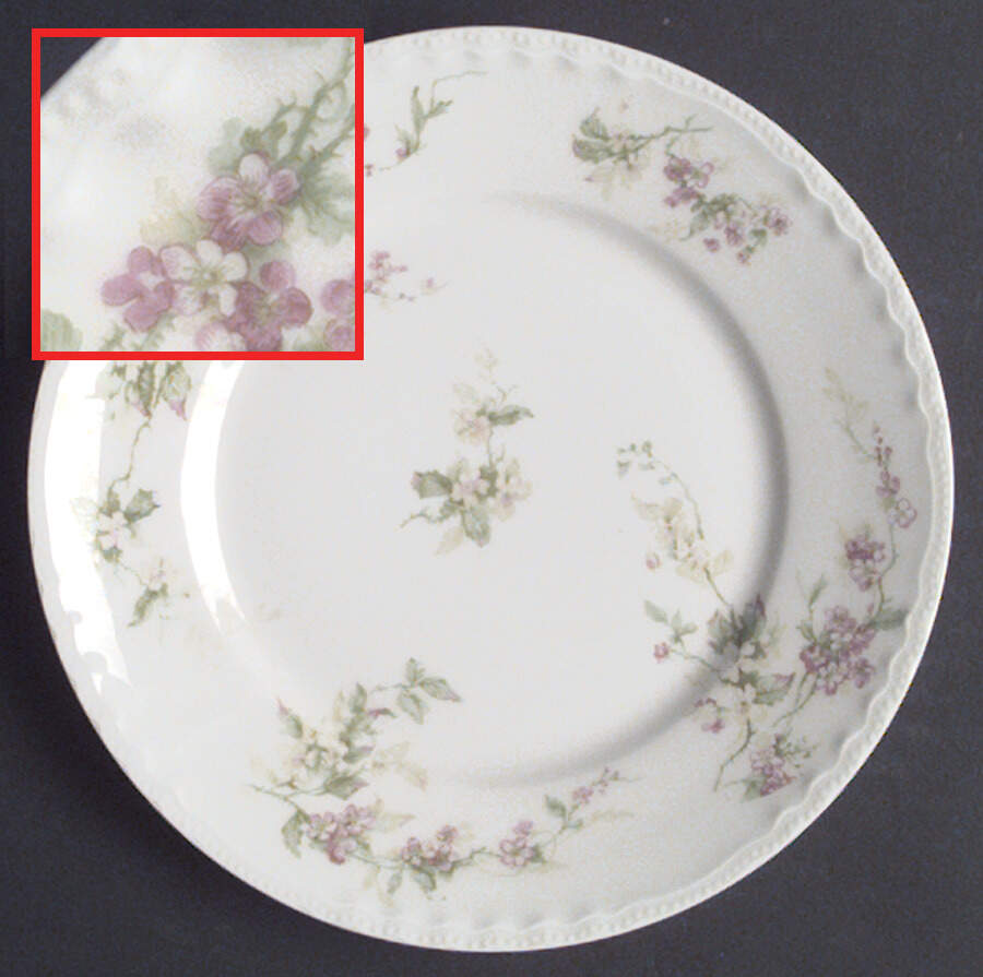 Schleiger 1240 Salad Plate by Haviland-1