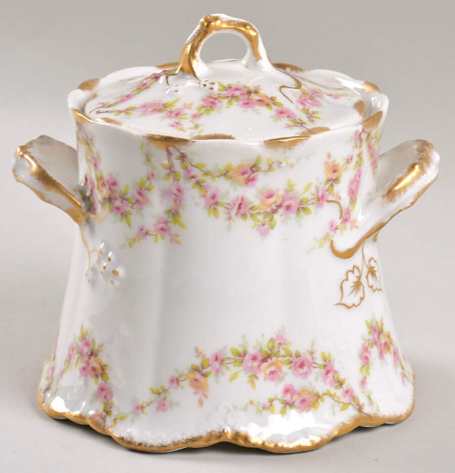 Schleiger 145 Sugar Bowl & Lid by Haviland-1