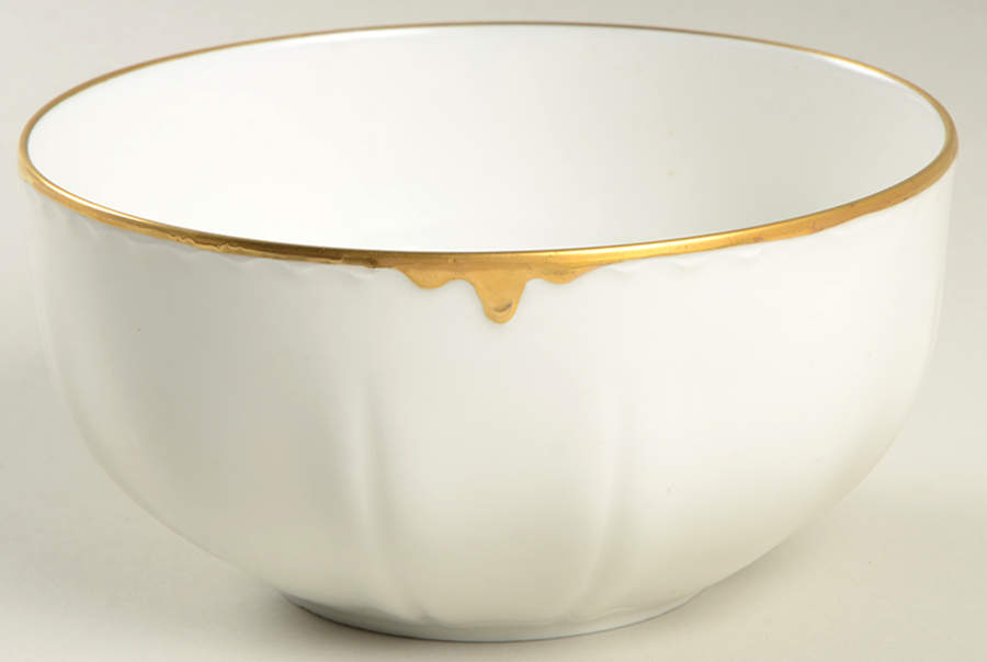 Schleiger 15 Cranberry Bowl by Haviland-1