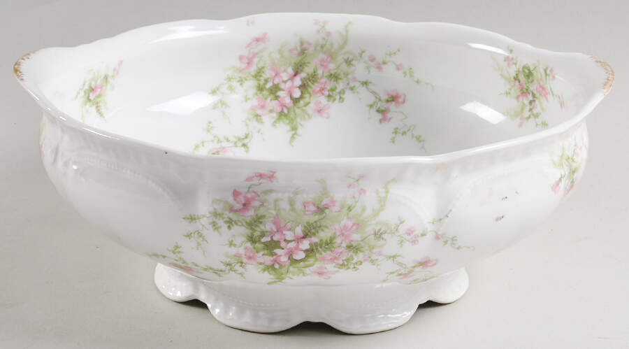 Schleiger 157c 10" Large Salad Serving Bowl by Haviland-1