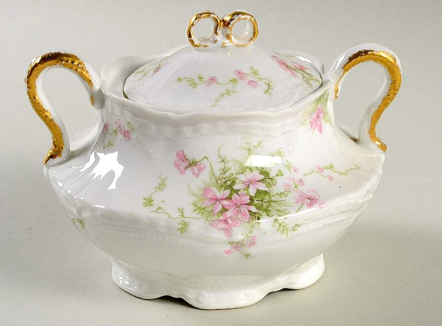 Schleiger 157c Sugar Bowl & Lid by Haviland-1