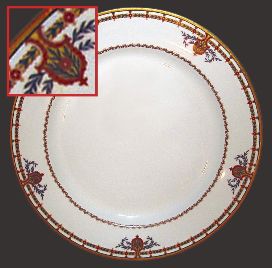 Schleiger 285 Dinner Plate by Haviland-1