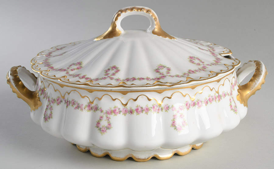 Schleiger 319 Tureen &  Lid by Haviland-1