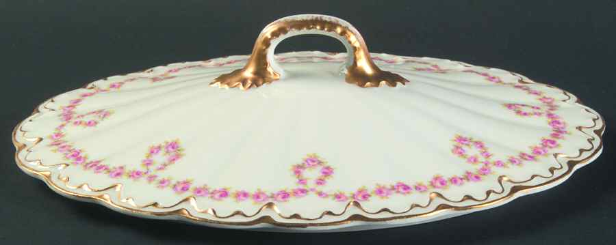 Schleiger 319 Lid for Oval Vegetable by Haviland-1