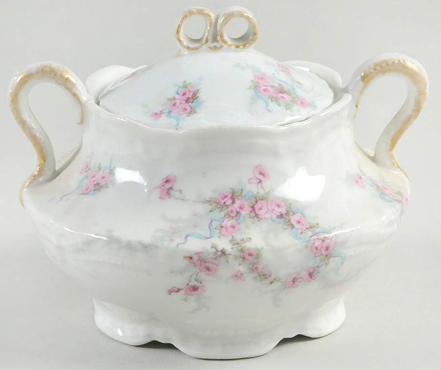 Schleiger 342 Sugar Bowl & Lid by Haviland-1
