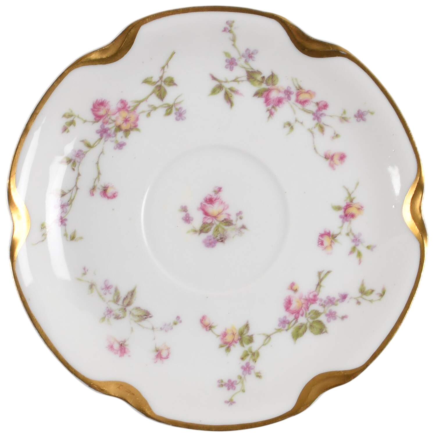 Schleiger 462b Saucer for Flat Cup by Haviland-1