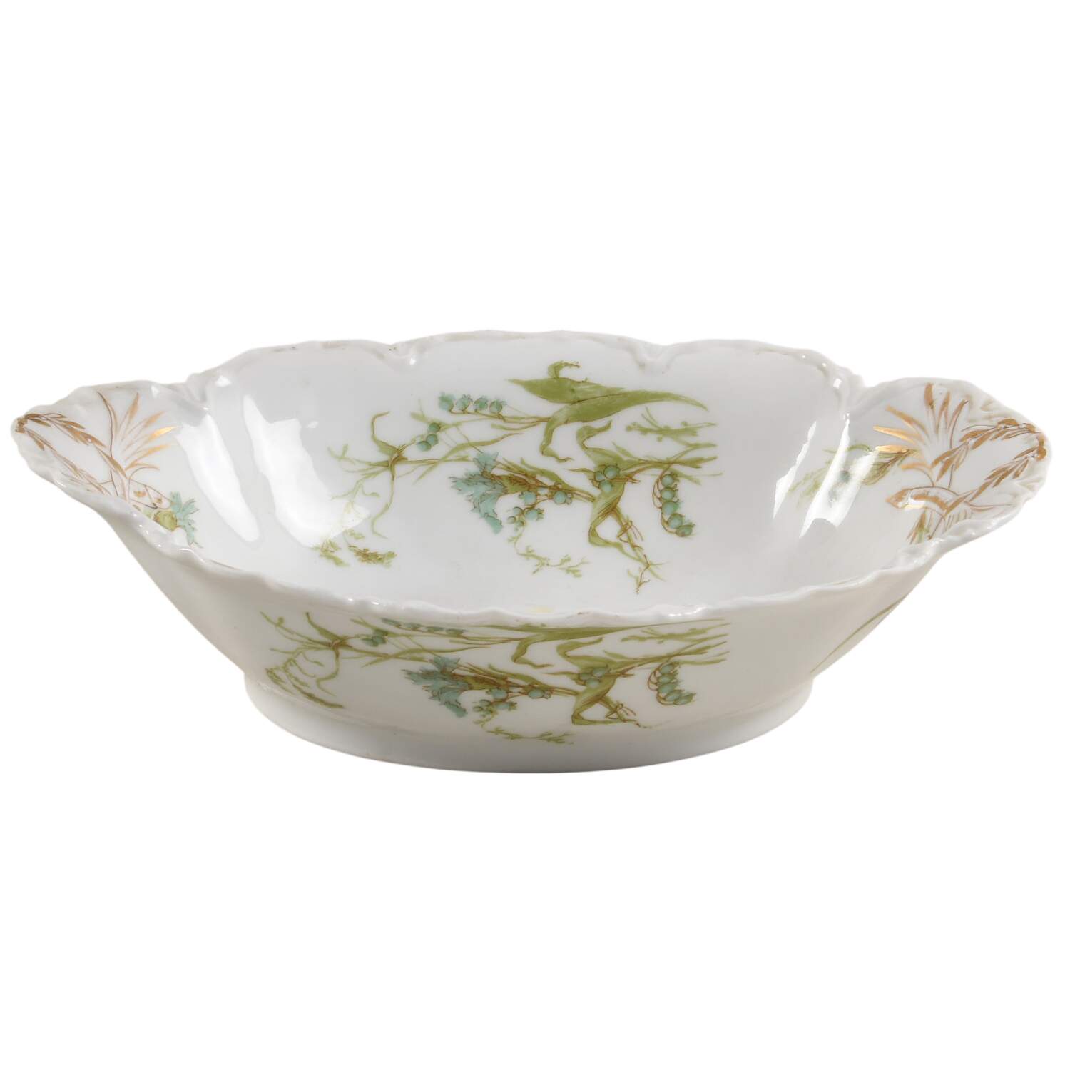 Schleiger 472h 10" Oval Vegetable Bowl by Haviland-1