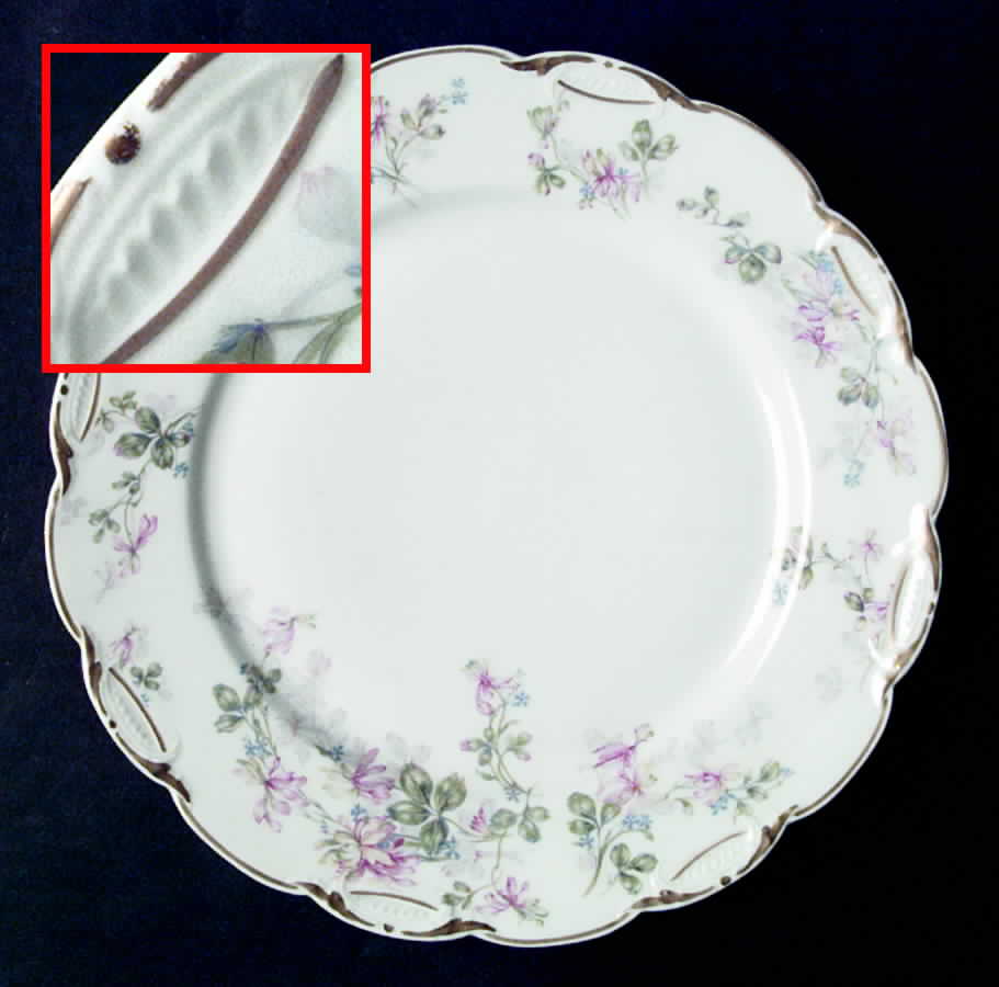 Schleiger 50c Dinner Plate by Haviland-1
