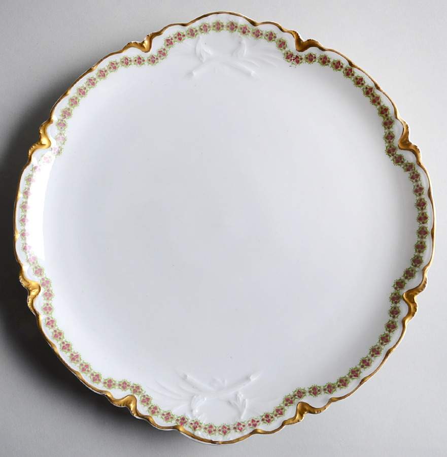 Schleiger 521 11" Chop Plate (Round Platter) by Haviland-1