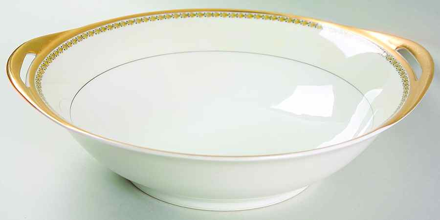 Schleiger 573a 10" Round Vegetable Bowl by Haviland-1