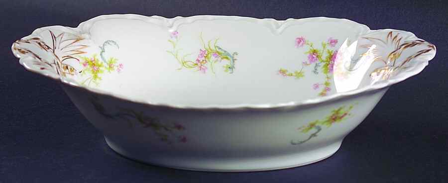 Schleiger 57A 10" Oval Vegetable Bowl by Haviland-1