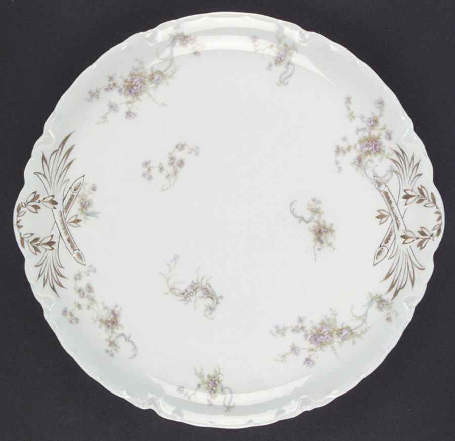 Schleiger 57F Handled Cake Plate by Haviland-1