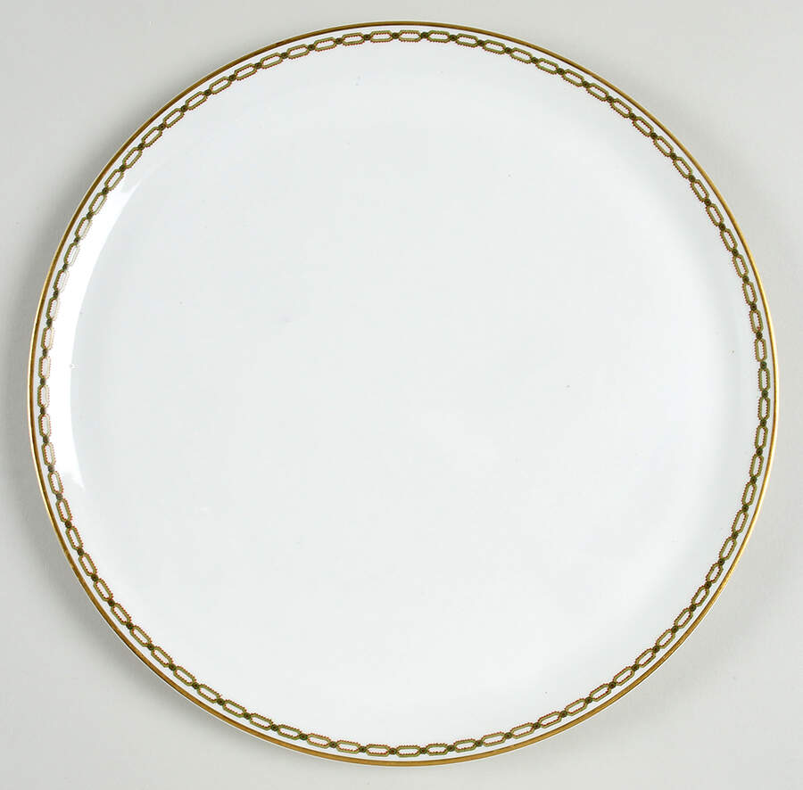 Schleiger 588 Chop Plate (Round Platter) by Haviland-1