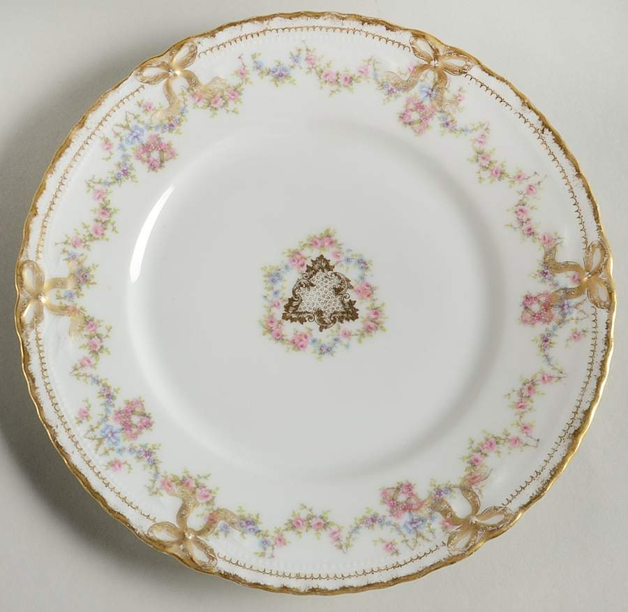 Schleiger 597a Salad Plate by Haviland-1