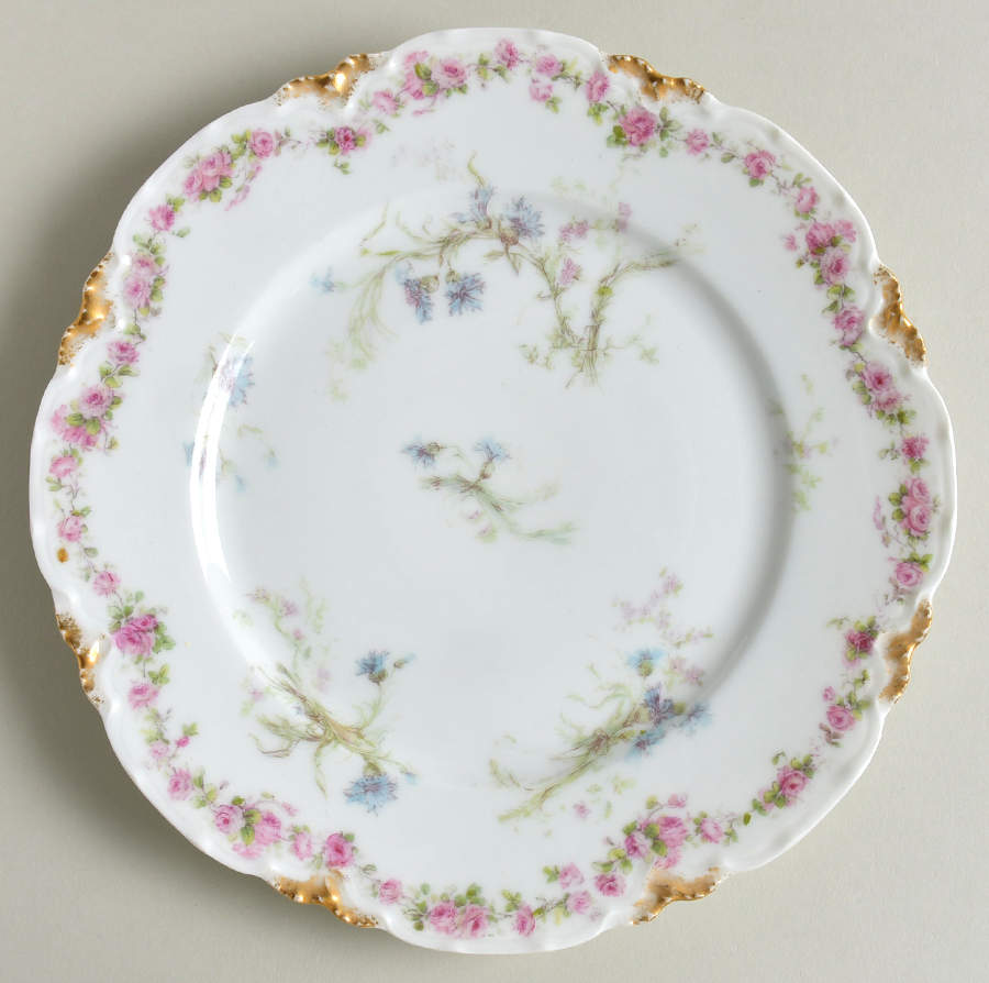 Schleiger 70D Luncheon Plate by Haviland-1