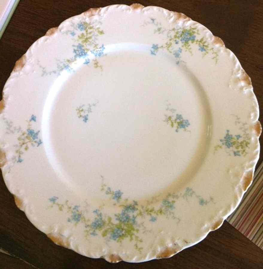Schleiger 834 Dinner Plate by Haviland-1