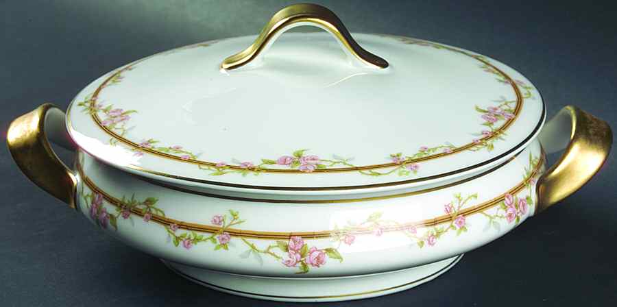 Schleiger 861 Round Covered Vegetable by Haviland-1