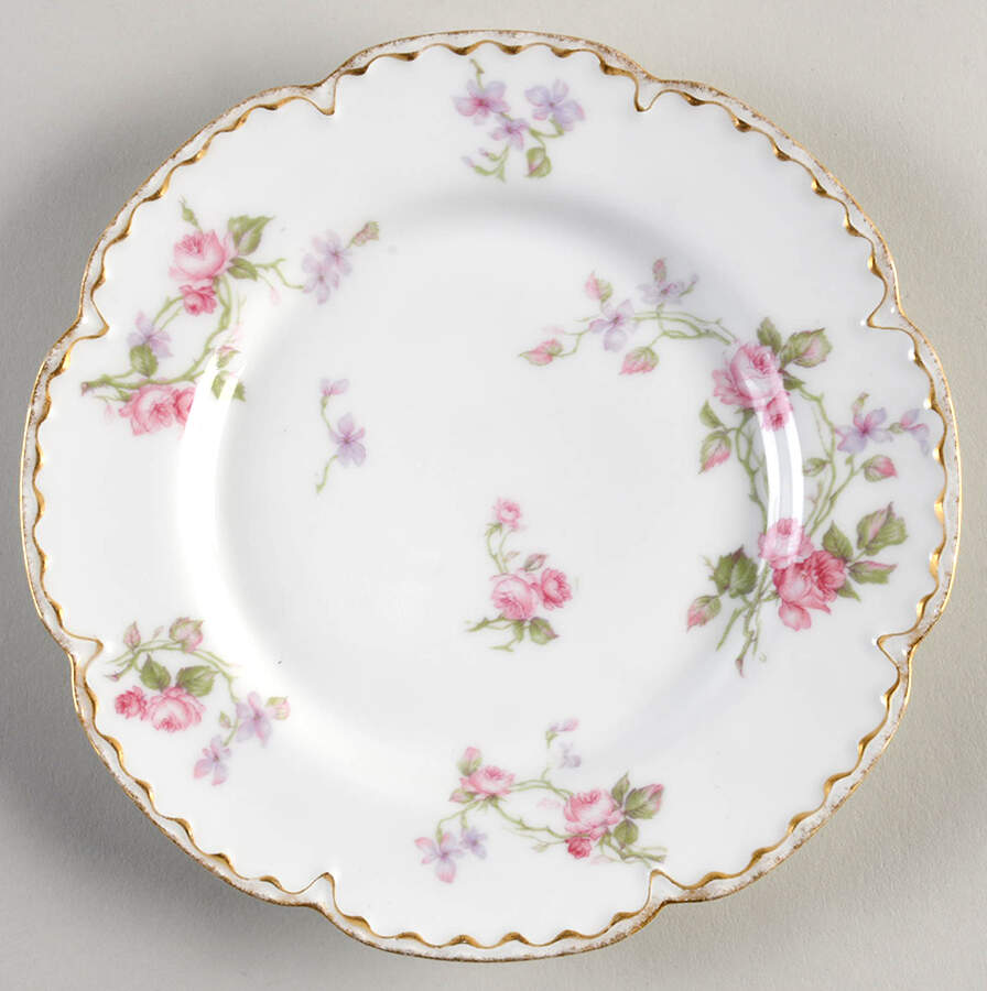 Schleiger 87 Salad Plate by Haviland-1