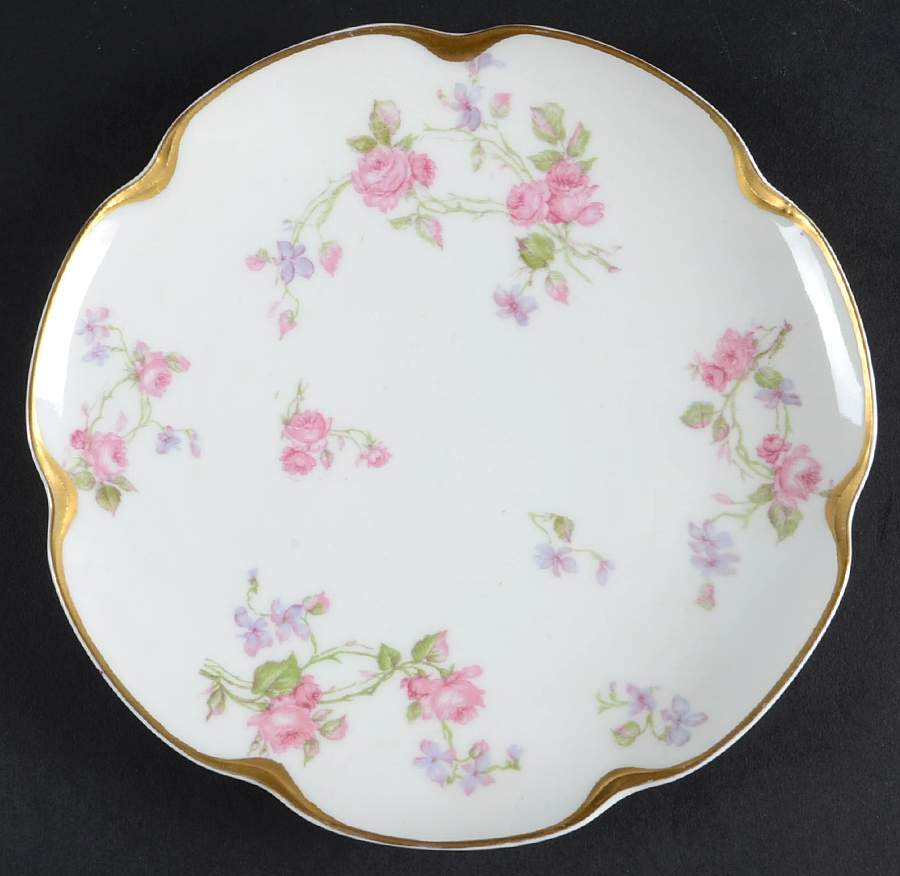 Schleiger 87b Coupe Salad Plate by Haviland-1