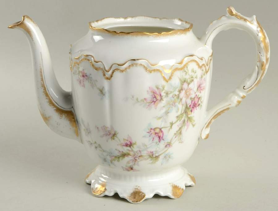 Schleiger 91A Teapot No Lid by Haviland-1