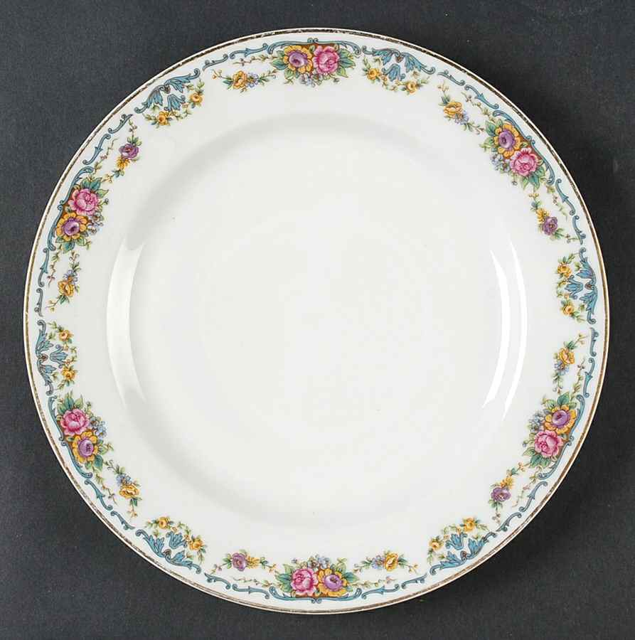 Schleiger 924 Dinner Plate by Haviland-1