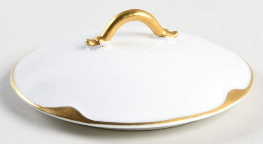 Silver Anniversary Lid for Sugar Bowl by Haviland-1