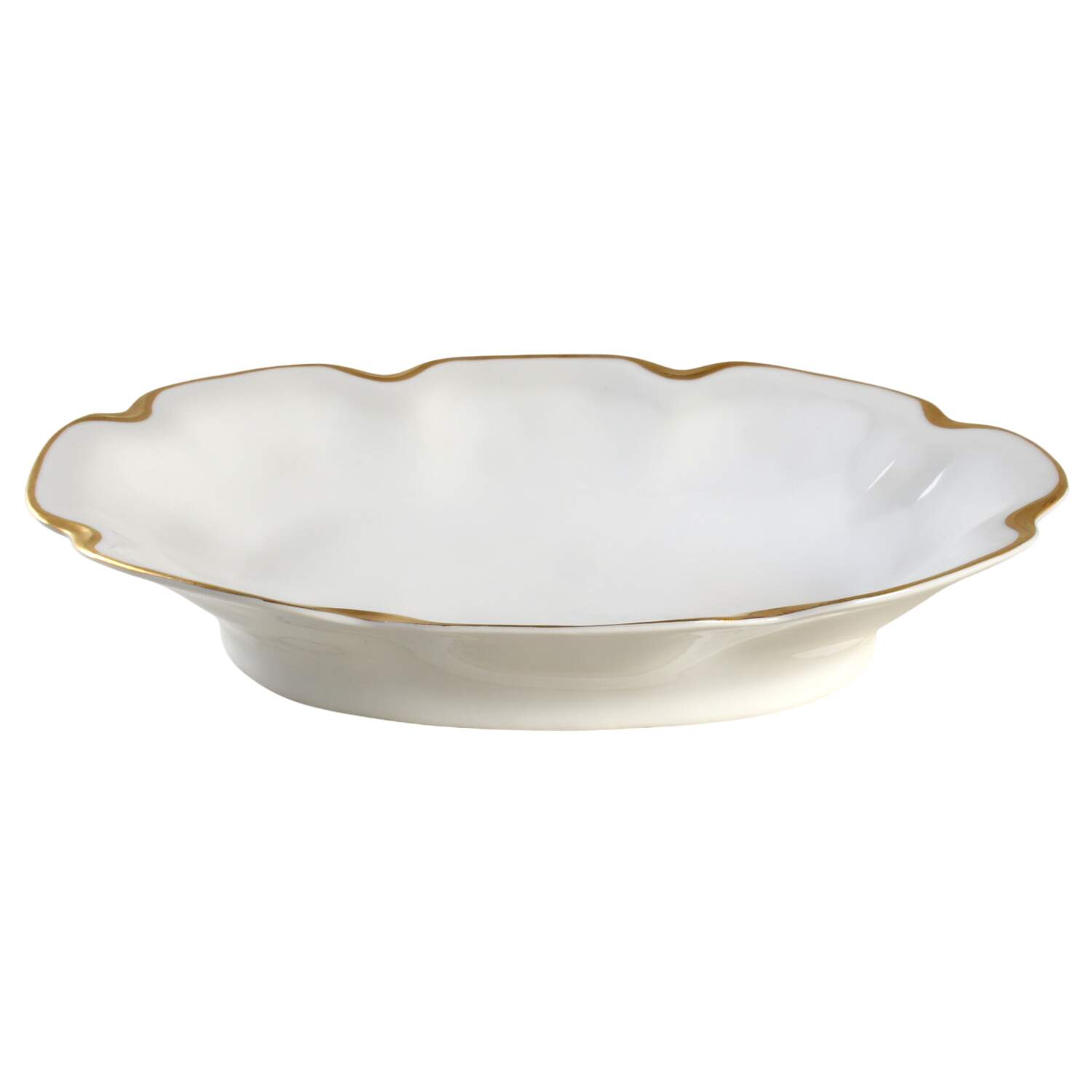 Silver Anniversary 10" Oval Vegetable Bowl by Haviland-1