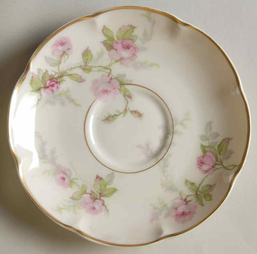 Sylvia Cream (Isle de France, Cream) Saucer for Demitasse Cup by Haviland-1