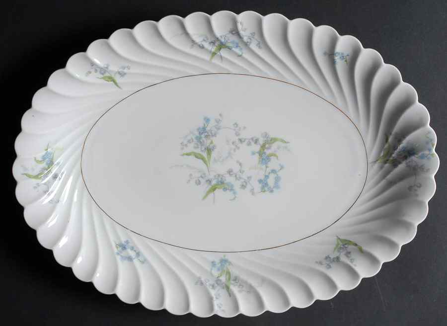 Vallee 13" Oval Serving Platter by Haviland-1