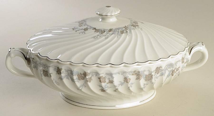 Valmont Oval Covered Vegetable by Haviland-1