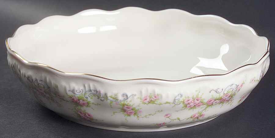 Yvonne 9" Round Vegetable Bowl by Haviland-1