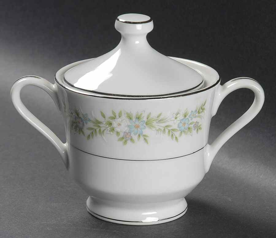Spring Sugar Bowl & Lid by Hara-1