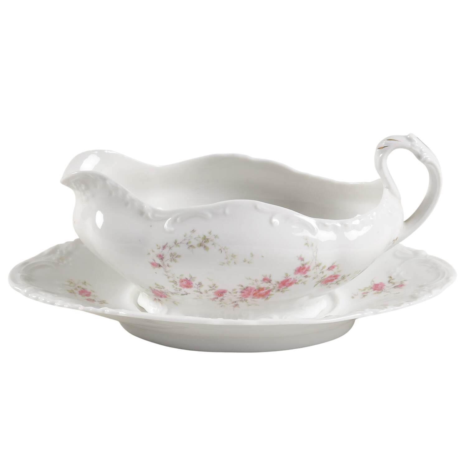 9165 Gravy Boat & Underplate by Habsburg-1