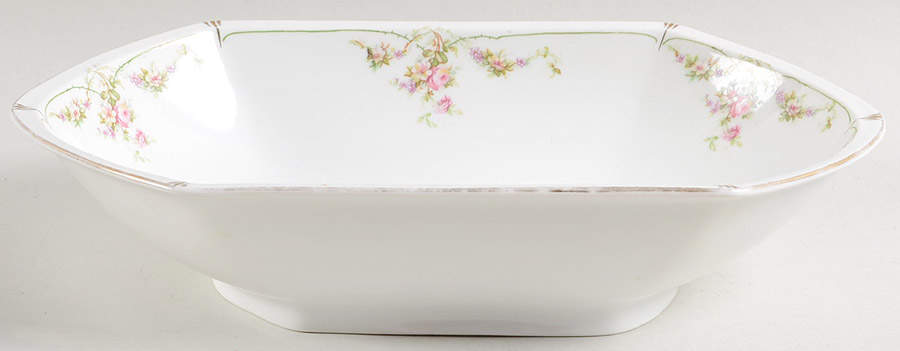 Juliette 10" Oval Vegetable Bowl by Habsburg-1