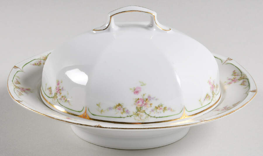 Juliette Round Covered Butter by Habsburg-1