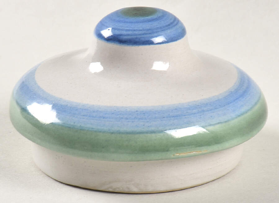 Bouquet Lid for Teapot by M A Hadley-1