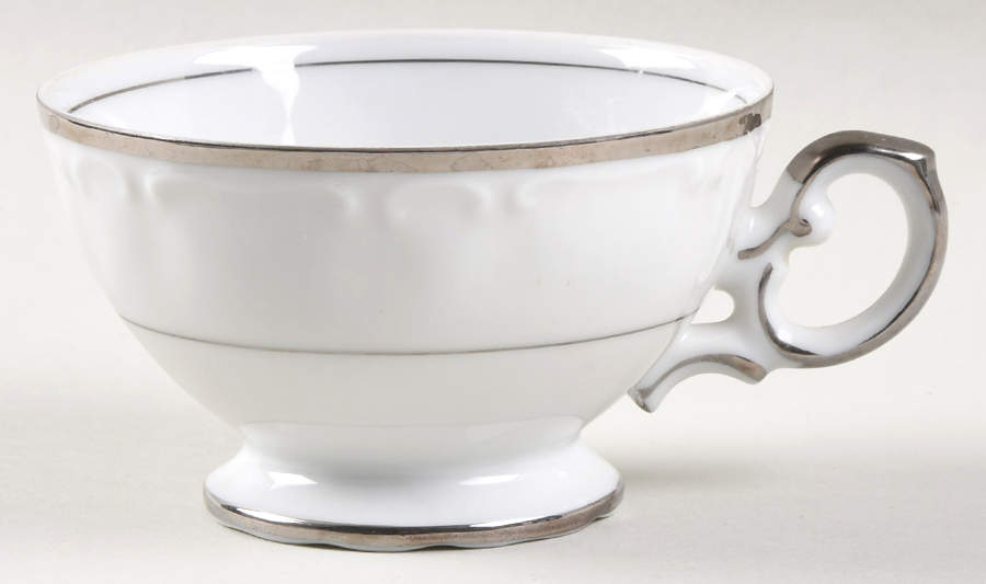 Silver Sonata Footed Cup by Harmony House China-1