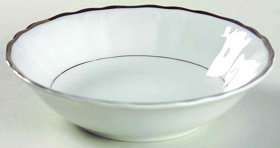 Silver Sonata Fruit/Dessert (Sauce) Bowl by Harmony House China-1