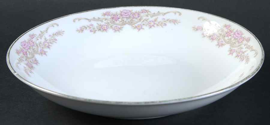 Sweetheart Rose Coupe Soup Bowl by Halsey-1