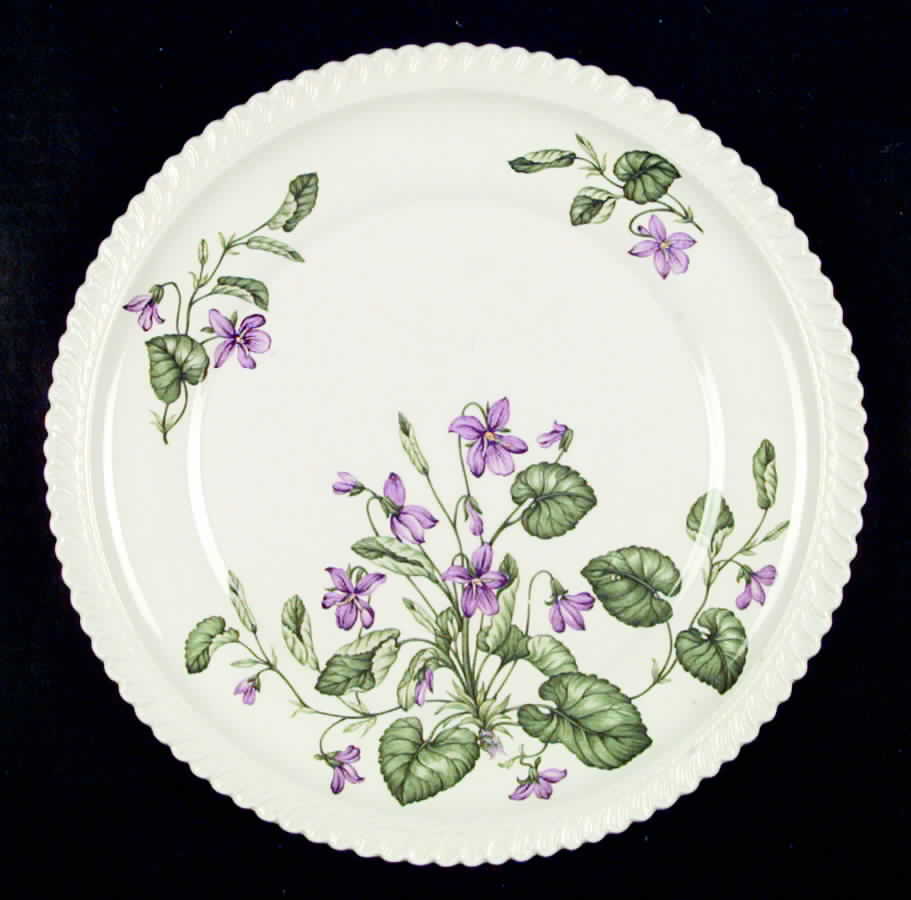 Violet Dinner Plate by Harker-1