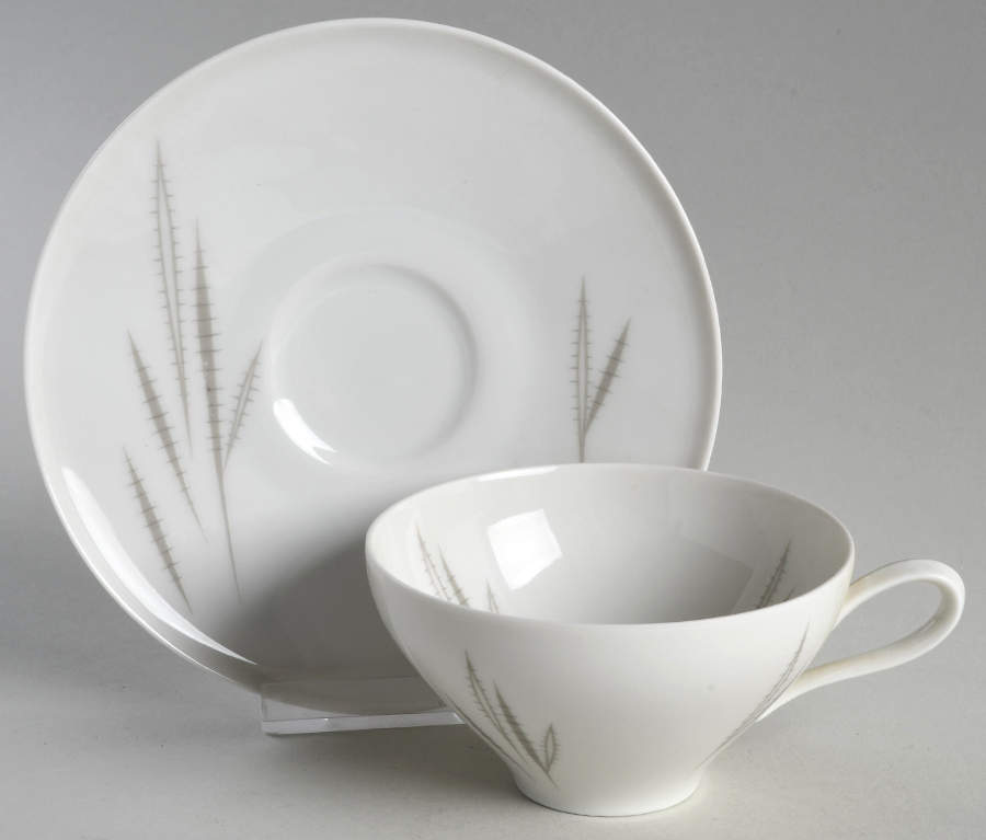 17975 Flat Cup & Saucer Set by Heinrich - H&C-1