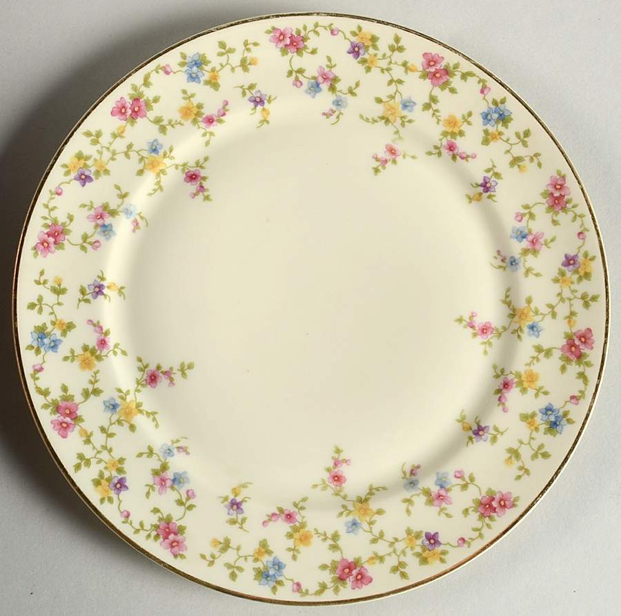Arcadia (Gold Trim) Salad Plate by Heinrich - H&C-1