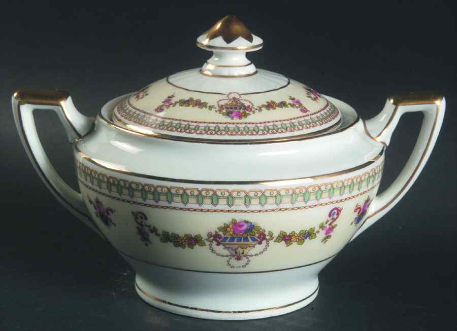 Beverly Sugar Bowl & Lid by Heinrich - H&C-1
